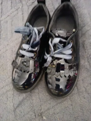 Zapatos charol niña negros talla 30