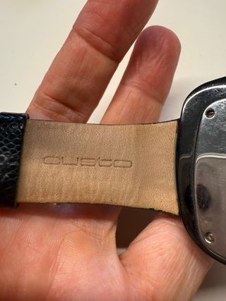 Reloj Custo Barcelona Mujer Negro/Plata