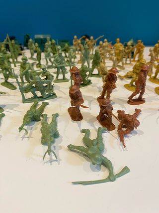 Soldatini plastica anni 90 della seconda guerra