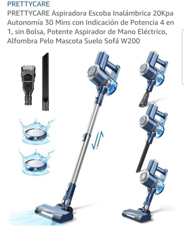 Accesorios aspiradora PRETTYCARE + filtro