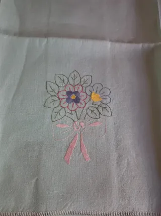 Asciugamano Lino Fatto a Mano