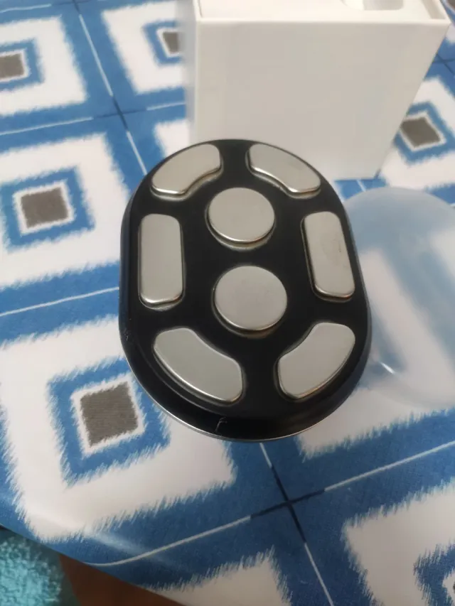 Masajeador Celulitis y Reafirmante Negro/Blanco