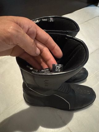 Botas de moto Lovo impermeables talla 42