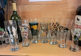 Vasos de CervezaColección Voll-Damm, precio unidad