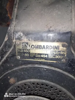 Generador con motor
