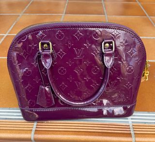 Bolso Louis Vuitton Morado Charol