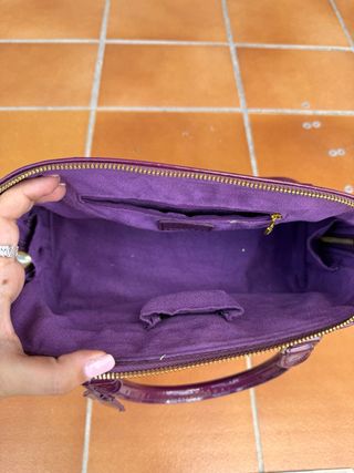 Bolso Louis Vuitton Morado Charol