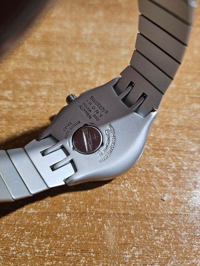 Orologio Swatch Swiss AG 1998 Blu