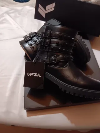Botas Kaporal Niña Talla 36 Negras