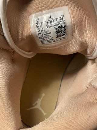 Zapatillas Nike Air Jordan Mid Beige/Blanco