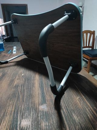Mesa Plegable para Cama Azul