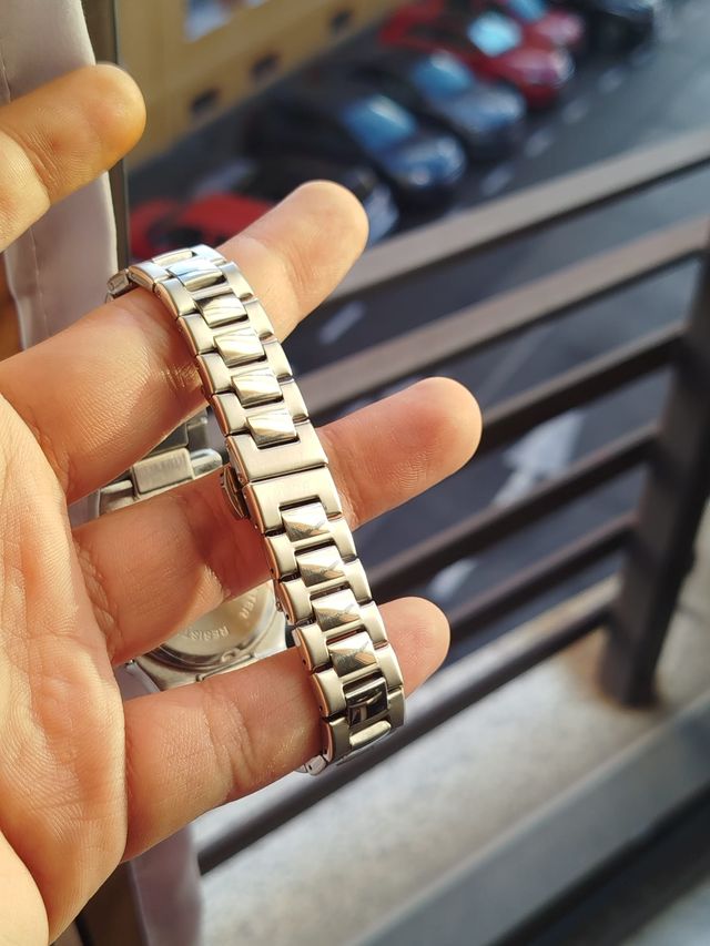 Reloj  Baguette Azul 42mm Acero 316L