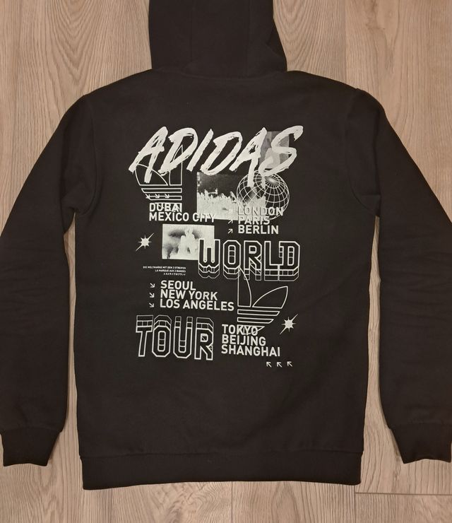 Sudadera Adidas World Tour Negra Talla XS