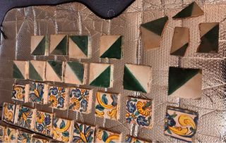 Lote Azulejos Antiguos Cerámica