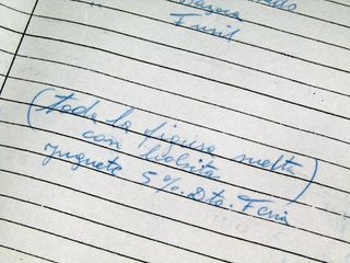 VECCHI FOGLI DI PROPOSTA D'ORDINE REAMSA 1968