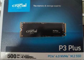 Crucial P3 Plus 500GB NVMe SSD PCIe 4.0