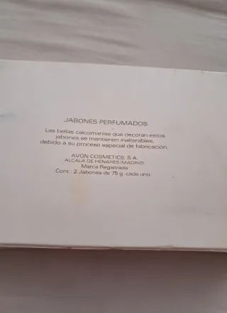 Jabones Avon Set Floral