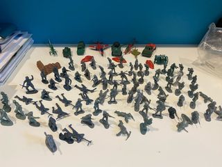 Soldatini plastica 2a Guerra anni 80/90