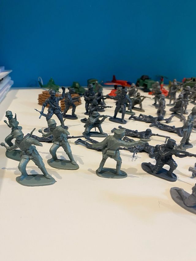 Soldatini plastica 2a Guerra anni 80/90