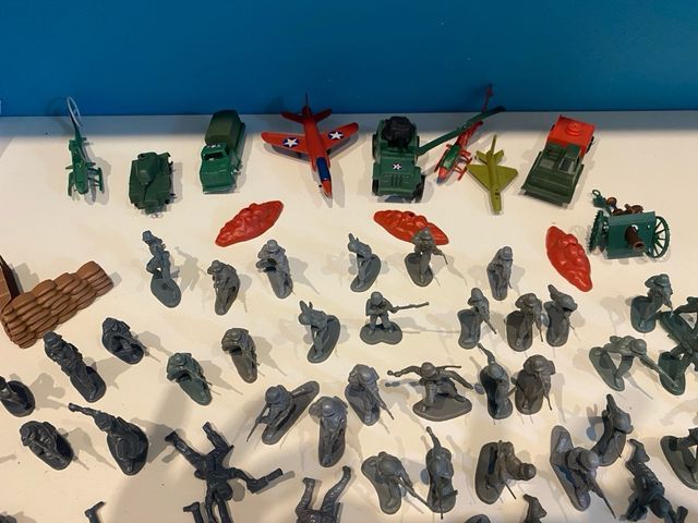 Soldatini plastica 2a Guerra anni 80/90