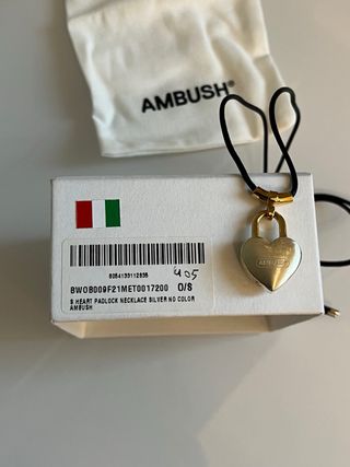 Collana Ambush Cuore Argento 925