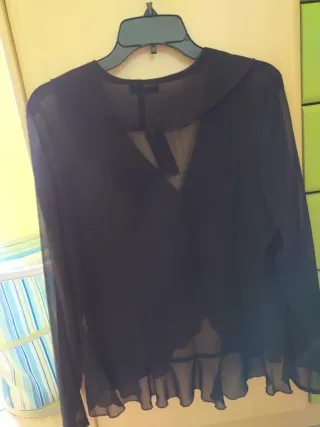 Camisa Gasa Negra OPERA PRIMA.