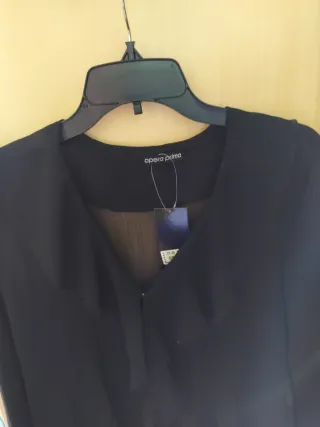 Camisa Gasa Negra OPERA PRIMA.