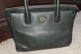 Bolso Tous Piel Verde Botella