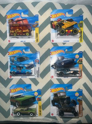 Lote 6 Hot whells originales “auténticos “ PVP un