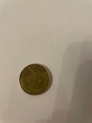 Moneda 50 céntimos Malta 2008