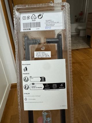 Tiradores NYDALA IKEA Negro