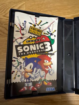 Sonic 3 Mega Drive JAP