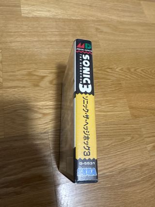 Sonic 3 Mega Drive JAP