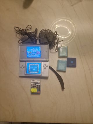 Lote Nintendo DS Lite Plata