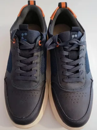 Zapatillas Confeet Azul y Naranja