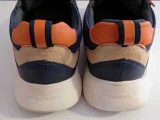 Zapatillas Confeet Azul y Naranja