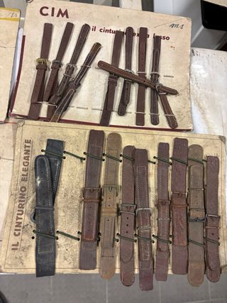 Cinturini per orologi anni 60 da uomo e donna