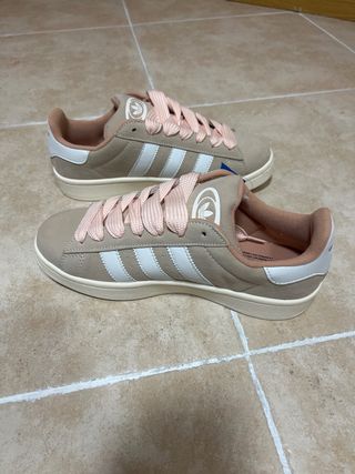 Adidas Campus Nuevas Beige y Rosa
