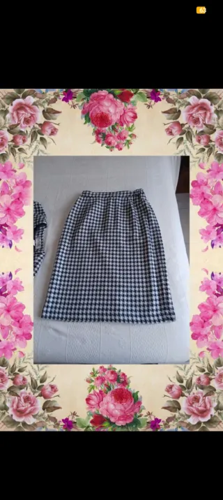 Traje Vintage Falda y Chaqueta