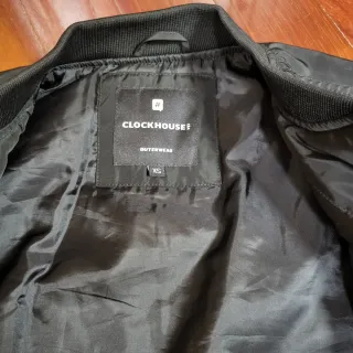 Cazadora bomber Clockhouse negra