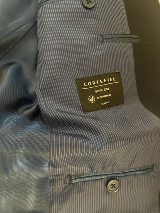 Traje Cortefiel Azul Hombre