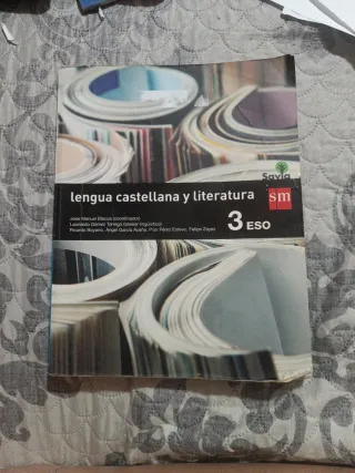 Libro lengua castellana y literatura 3ESO.