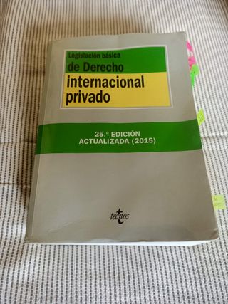Derecho Internacional privado - Tecnos