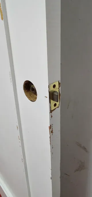 Puerta Madera Blanca