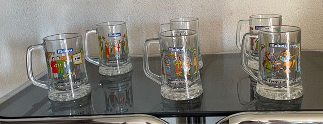 Jarra de cristal Mahou