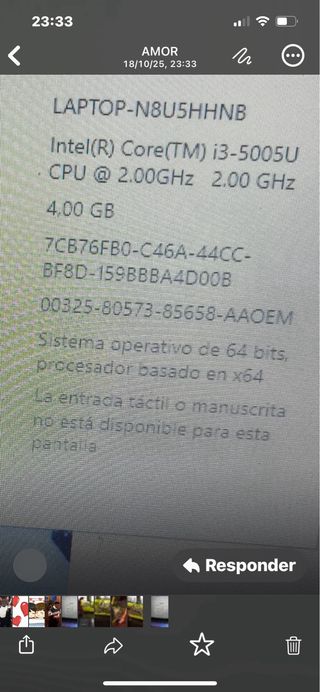 Portátil HP Gris/Plateado
NO HAGO ENVÍOS 