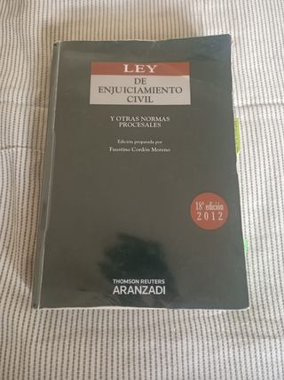 Ley de enjuiciamiento civil y otras normas