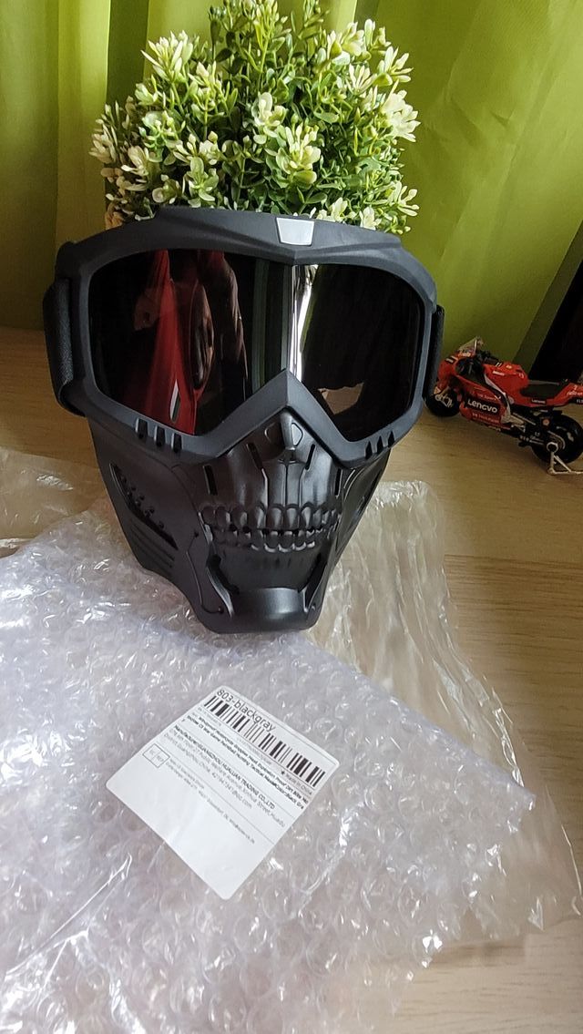 Visiera Biker MTB/BMX Softair Nera