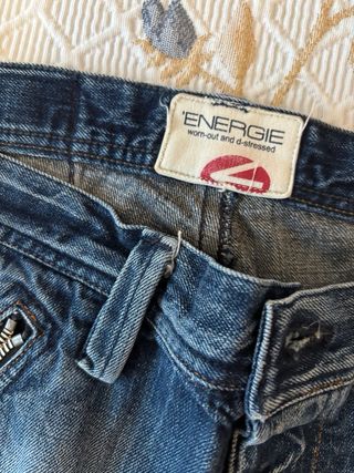 Vaqueros ENERGIE Azules con Cremallera