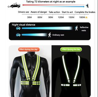 Gilet sicurezza MTB/BMX fluo rifrangente